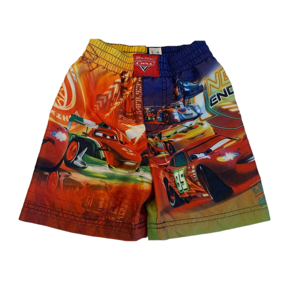 6/20$ Disney Cars Toddler Swim Shorts size 3T